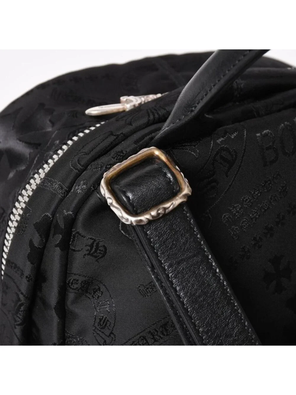 Chrome Hearts Grade Mini Seventh Gray Mini Backpack Nylon Jacquard All Over